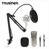 China Wholesale Silver Studio Mic With Sound Card Microphone