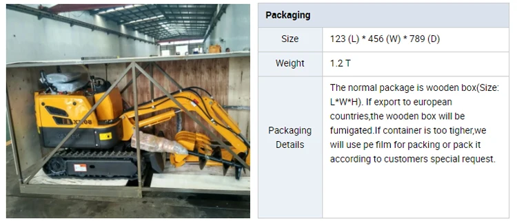 Xiniu Mini Excavator XN08 Rhinoceros Micro Excavator XN08 Trench Digger Mini Excavator 800Kg