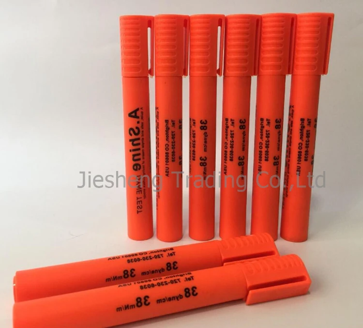 1872 Dyne Usa A.shine Surface Dyne Tension Test Pen For Plasti Film