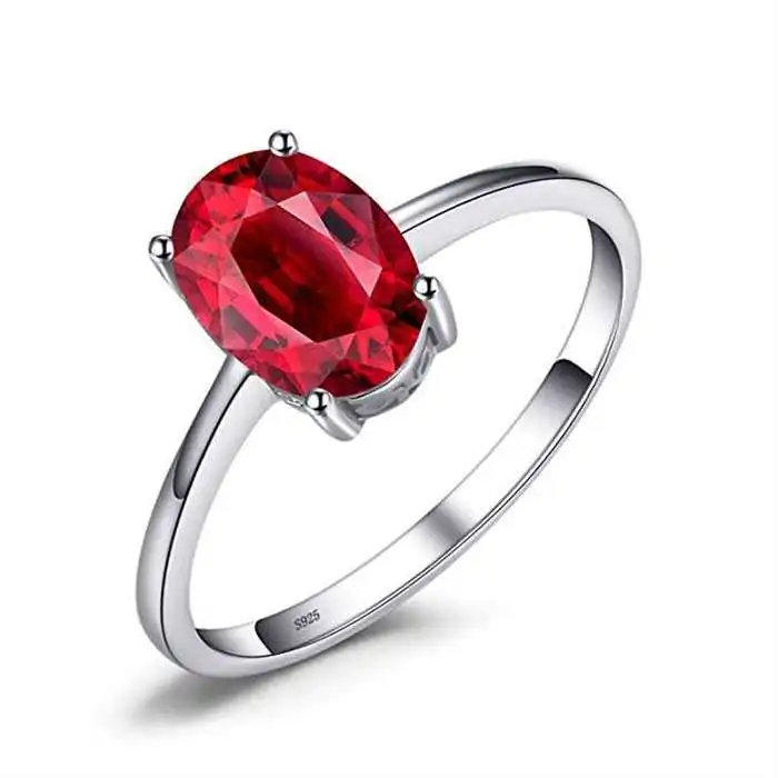 

Birthstone Ring Pure 925 Sterling Silver with natural stone, Silver/gold/thai silver /black