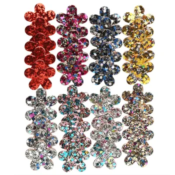 2018 Hair Accessory Cellulose Glitter Thick Hair Barrette Little