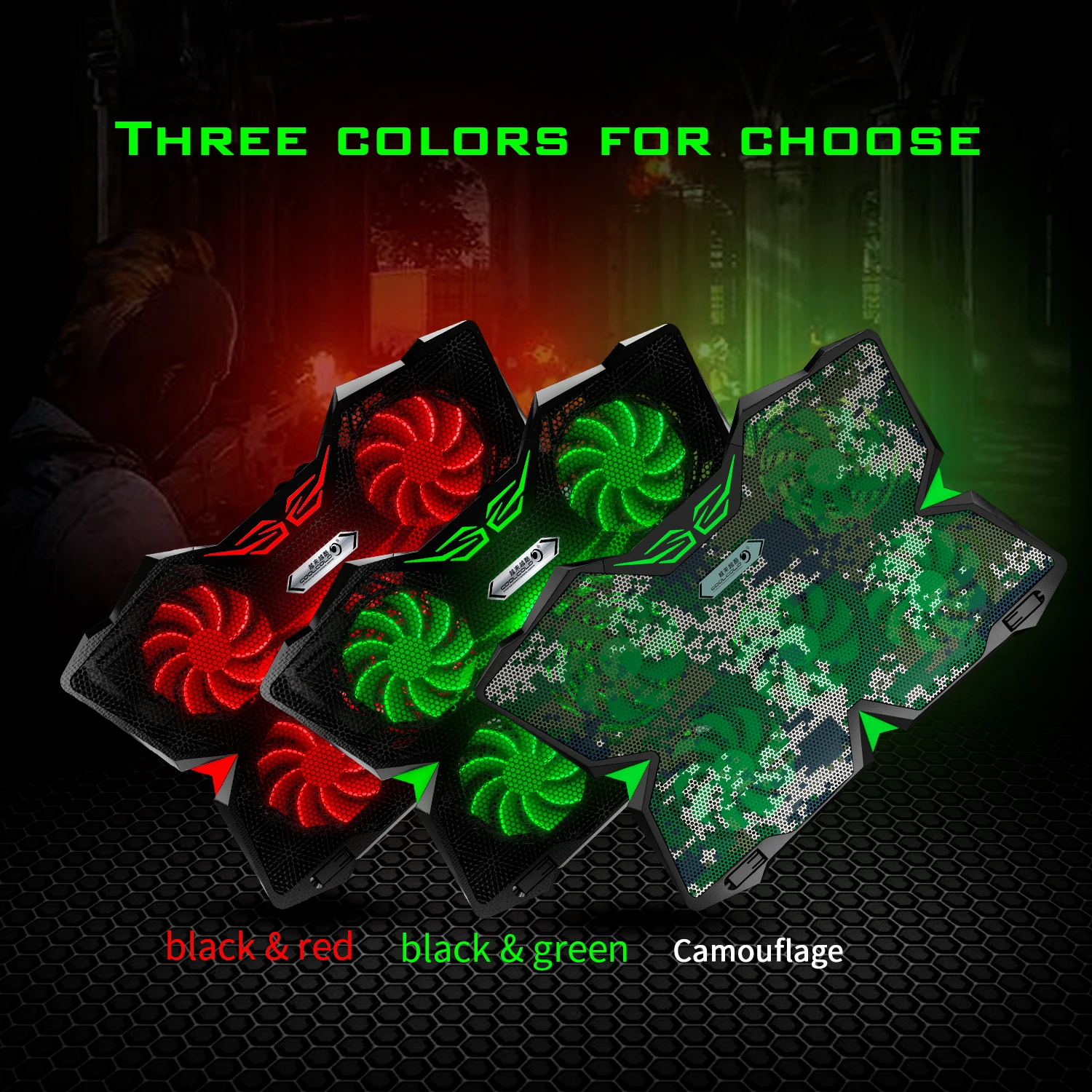 Game Style Cooling Equipment Notebook Cooling Cooler, Laptop Computer Cooler