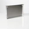 clear square acrylic magnetic frame panoramic photo frame