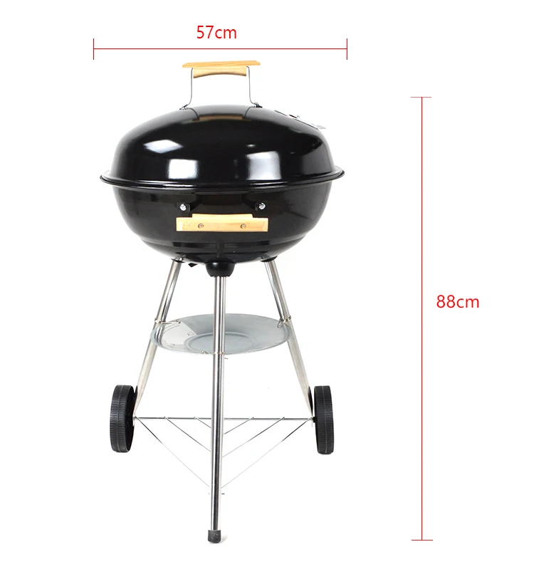 18 " Inch 45cm Europe Barbecue Grill Charcoal Camping Barbeque Euro Bbq
