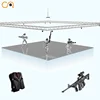 Jishi VR multiplayer interactive Full Sense Game Props 9D vr simulator big space walking no limited vr gun shooting machine