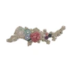 Personalized Custom Logo Flower Embroidery Lace Bead Patch