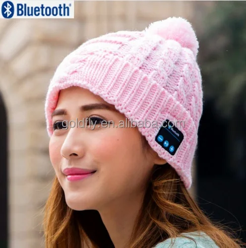 

New Arrival Bluetooth beanie Hat Cap Knitted Winter Magic Hands-free Music mp3 Hat for woman Men Smartphones