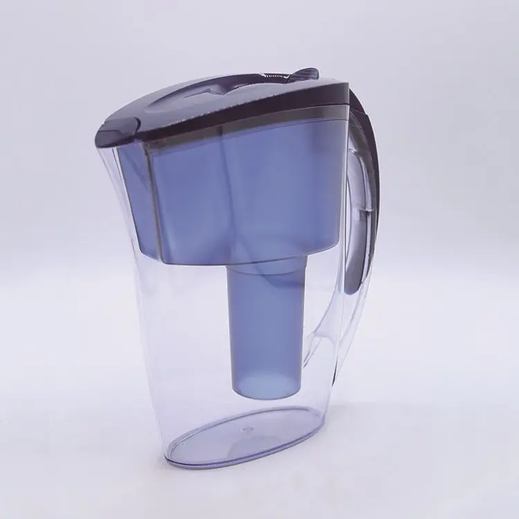 

Food-grade material water filter pitcher jug with LCD auto counter indicator, Customized color