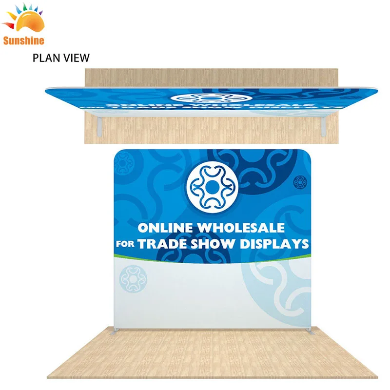 Polyester Pop Up Display Banner Stands Custom Banner Popup Stand