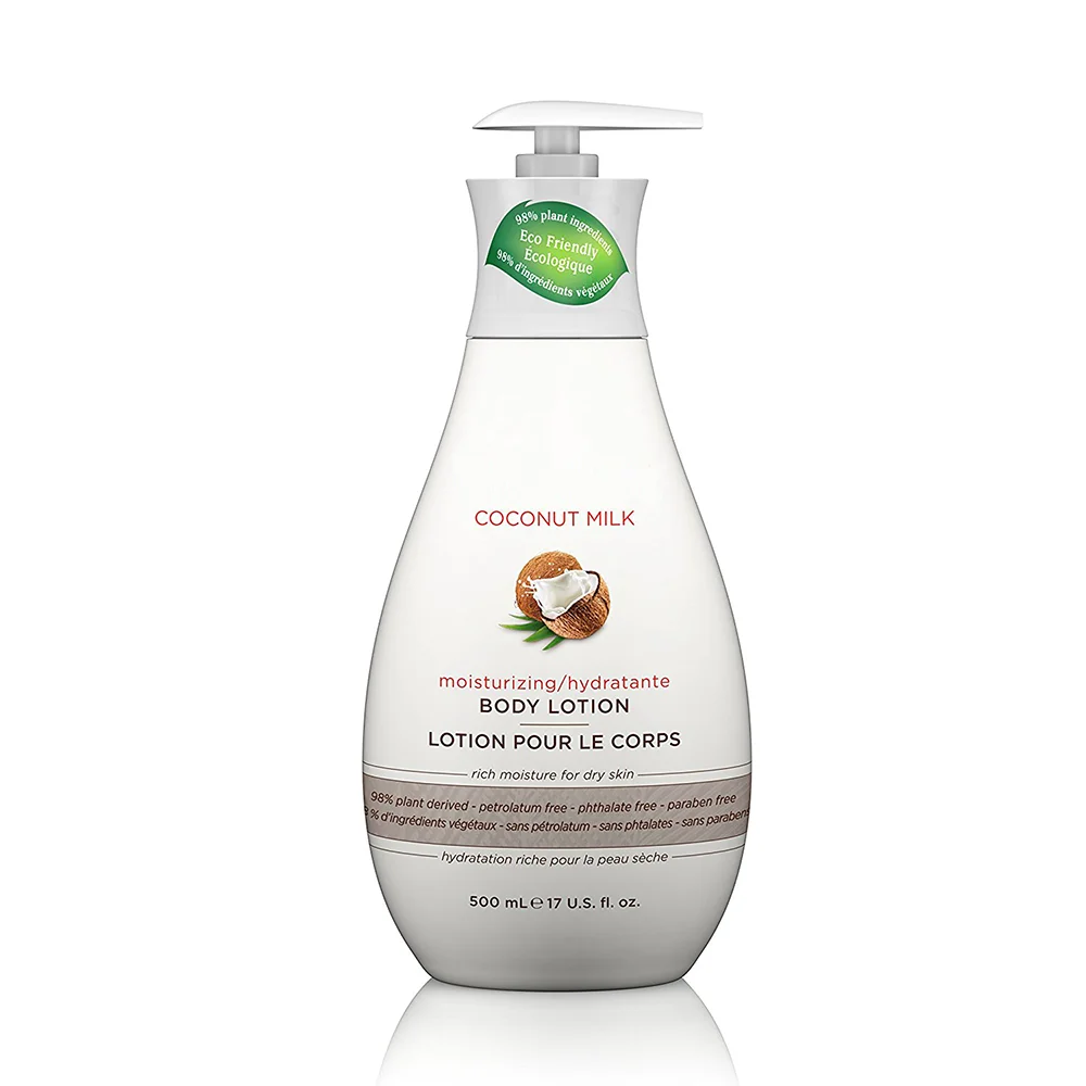 

Private label 100% pure natural organic coconut and vitamin 5B moisturizing skin whitening body lotion cream, Color