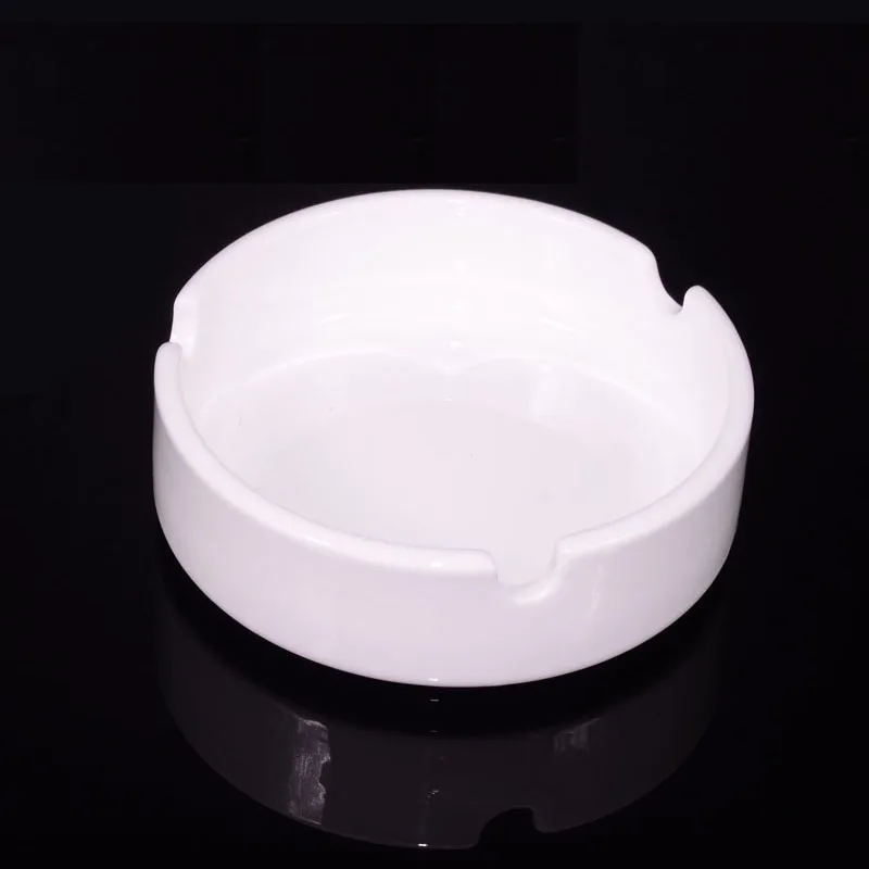 Fashion Sublimation Ceramic White Ashtray,Blank Digital Printing