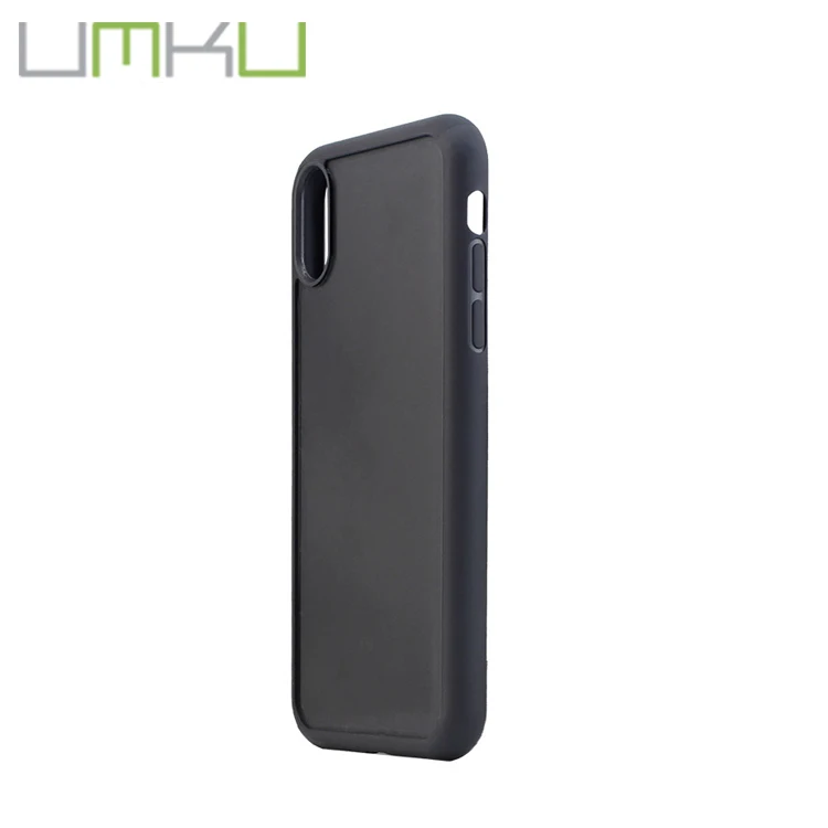 Wholesale Products Soft Edge Protective Cover Tpu PC Groove Case For iphone X