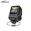 hd forward & driver facing camera dash cam wifi 360 network