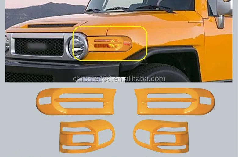 Headlamp Cover Auto Accessories For Fj Cruiser Led Headlight Cover