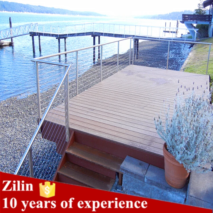 Diy treppengeländer/innen moderne treppe draht geländer-Geländer und