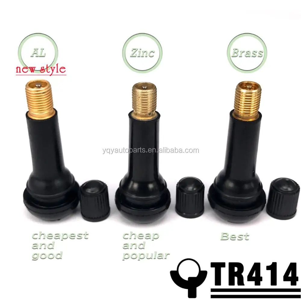 Car used zinc alloy brass tire valve tr413