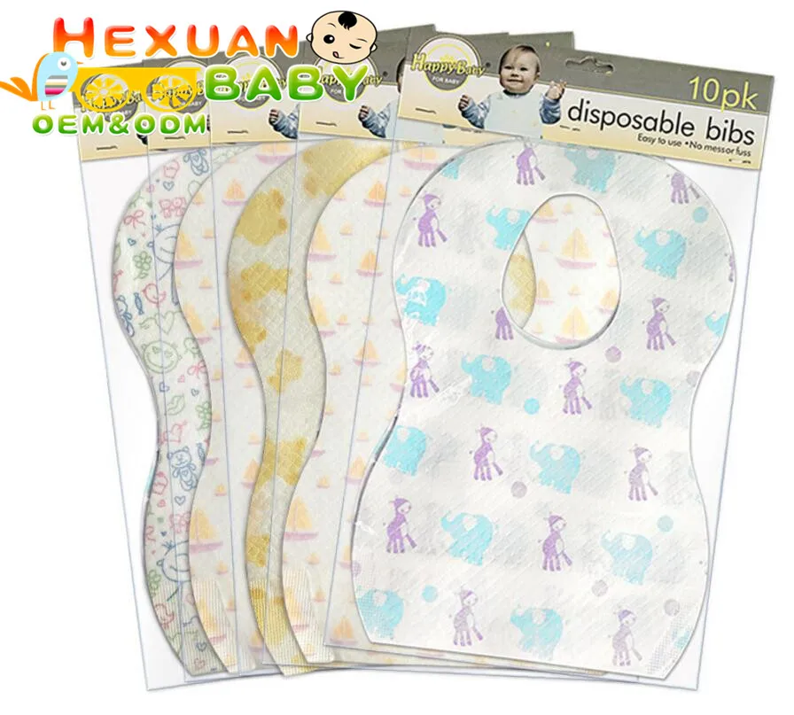 

Disposable baby bib