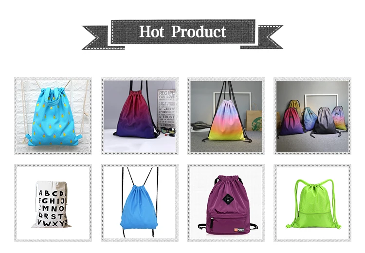 nylon drawstring backpack