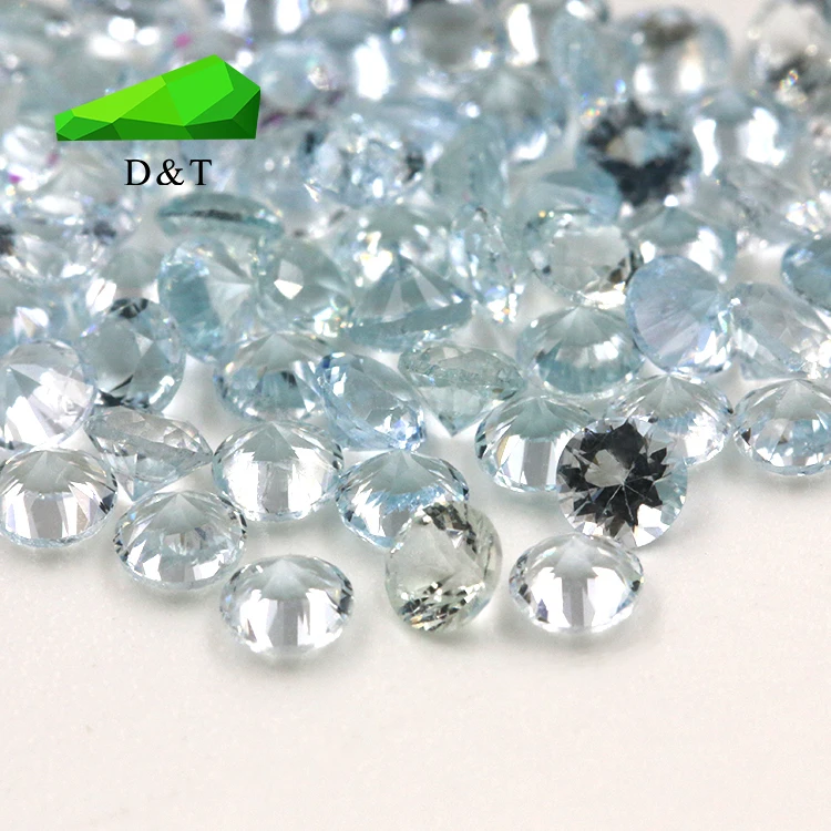 

Aquamarine gemstone material round cut each piece price wholesale small loose gem natural aquamarine, White/red/green/yellow/black/purple/brown/blue/pink/apple green ect