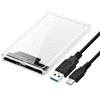 Blueendless BS-T23MC transparent HDD enclosure Type-C USB3.1 to SATA JMS580 2.5 transcend hdd case for PC&NOTEBOOK
