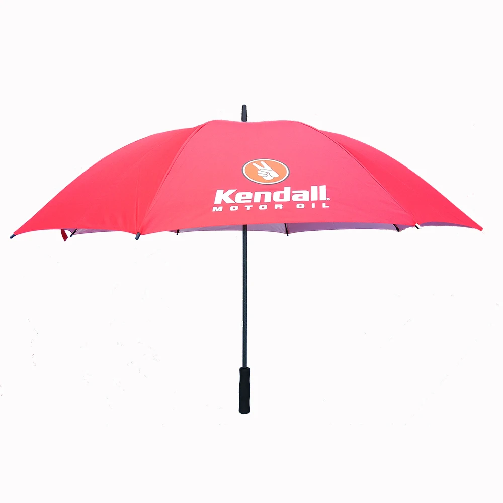 Auto open popular straight promotional golf umbrella with uv protect