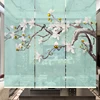 Fancy elegant floral pattern printing roller shade curtain for living room