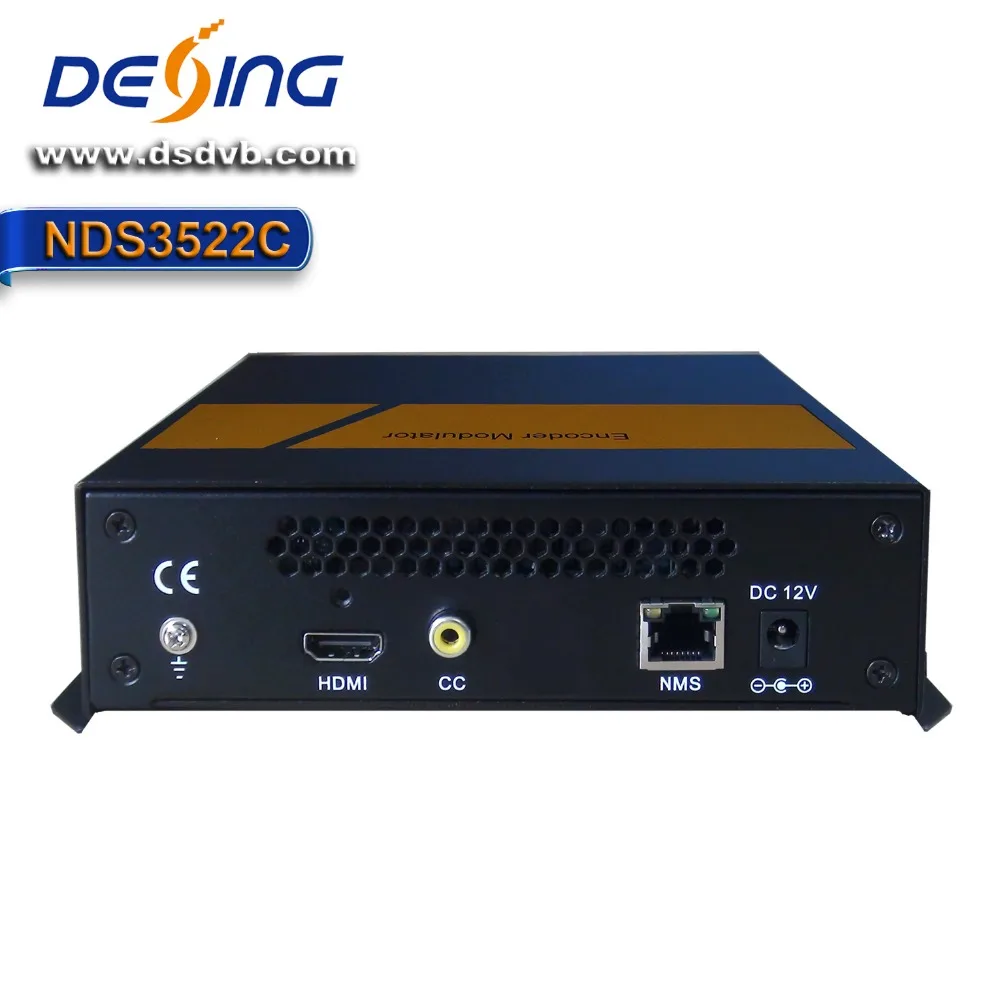 NDS3522C DVB-C/DVB-T/ATSC/ISDB-T MPEG2 Encoder Modulator