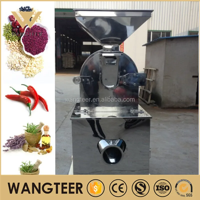 Commercial 30b Maize Rice Salt Pulverizer Spice Hammer Mill Sugar Chili