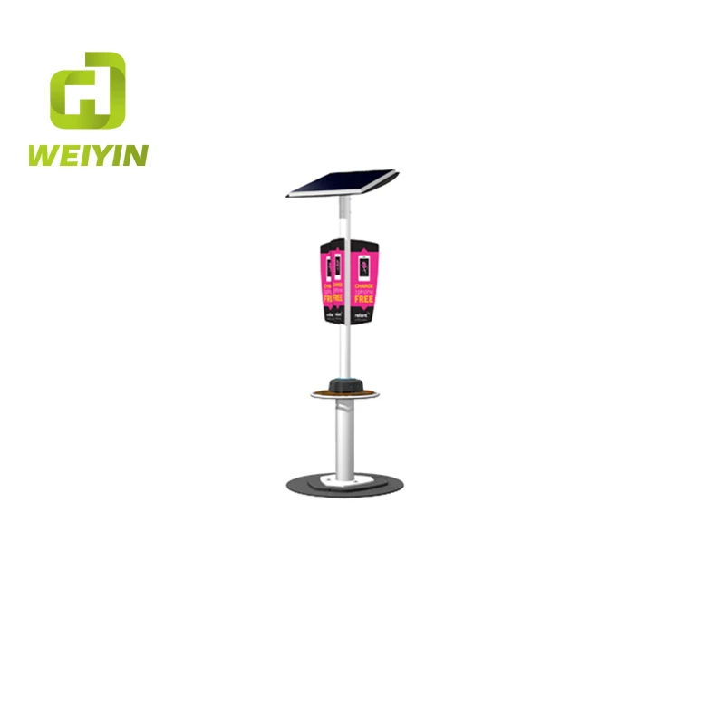 New Style Clean Solar Energy Power Mobile Phone Charging Station