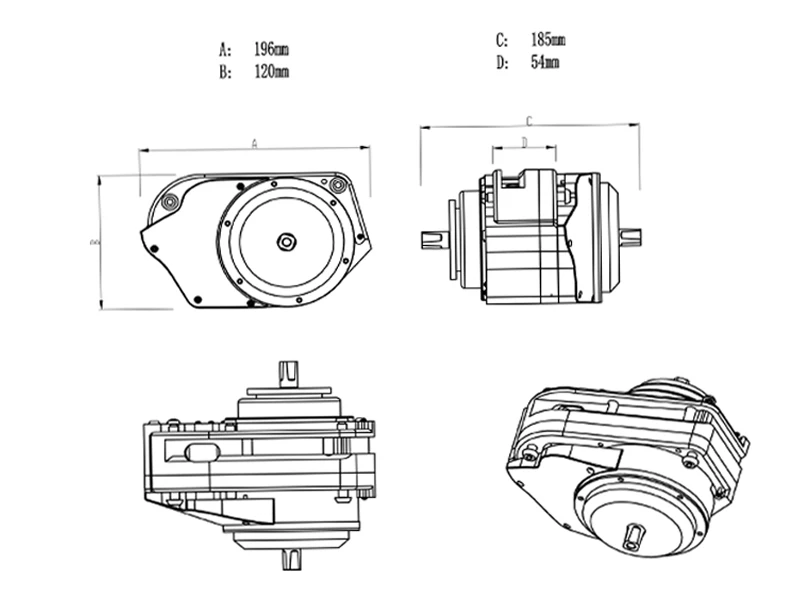 36v 250w Ebike With Charger 48v 350w Battery Mid Drive Kit Electric Bike Motor Ebike Conversion