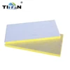 Black color Fireproof Insulation Glass Fiber Acoustic Ceiling Tile size 600*600*20mm