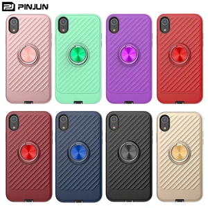 Pinjun the trend 2019 commander series 360 ring holder mobile phone case and accessories for iphone x xs xr max case