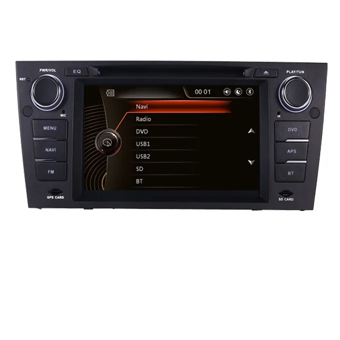 Flash Deal Capacitive 7"Touch Screen car gps navigation for bmw e90 E91 E92 GPS 3G Bluetooth Radio USB SD Steering wheel Free map Camera 0