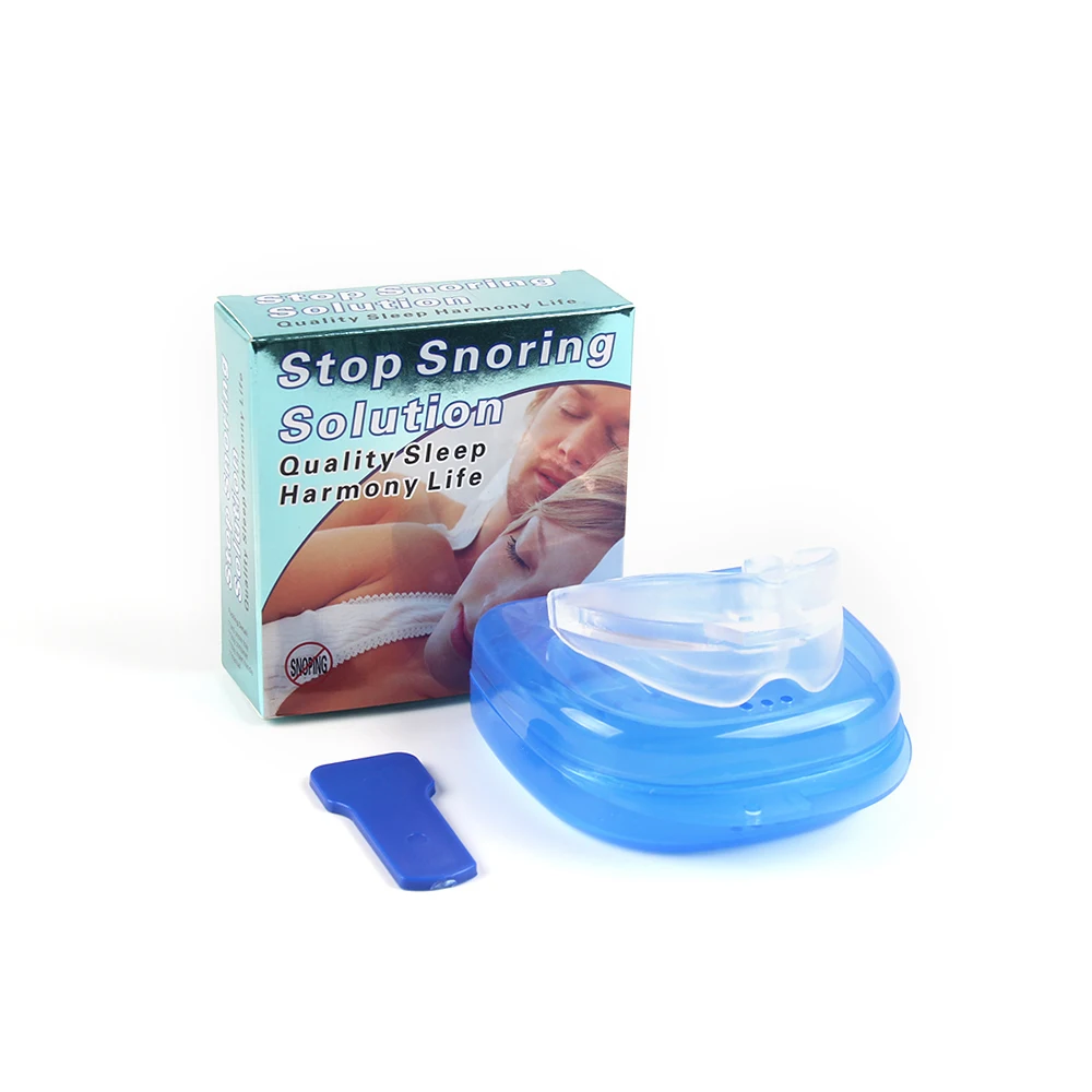 

Silicone Anti Snore Mouthpiece sleep mouth guard for grinding teeth in private logo