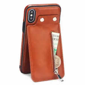 Leather functional Phone Case Card Slot