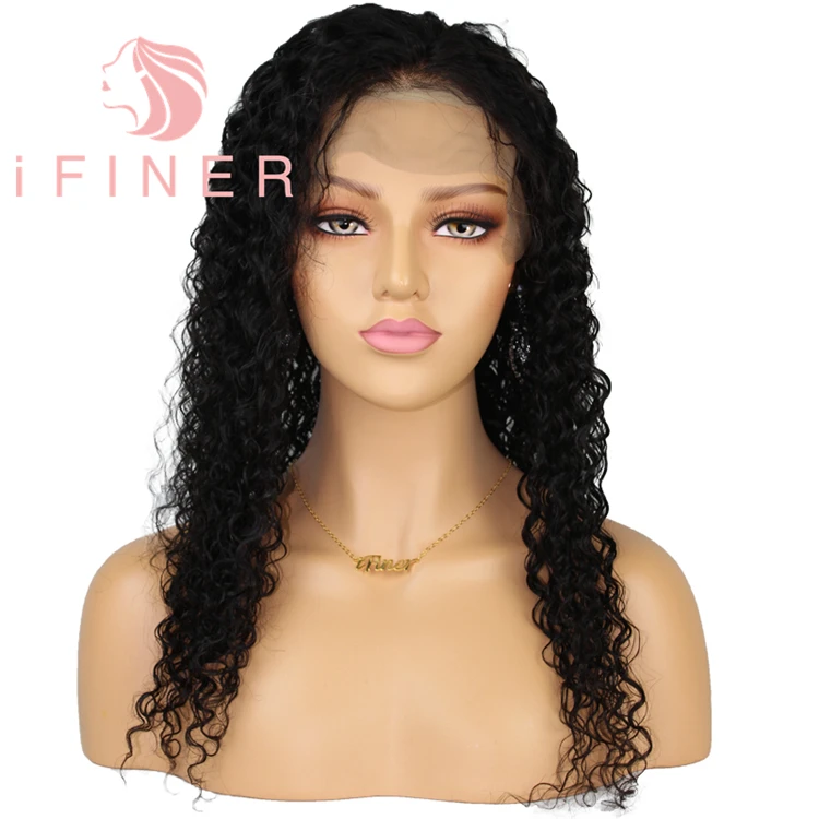 

iFINER Best Quality water wave full lace wig with low price, N/a