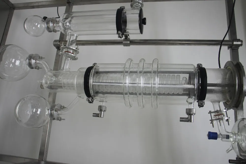 带内部冷凝器的短路蒸发器   由高硼硅玻璃 3