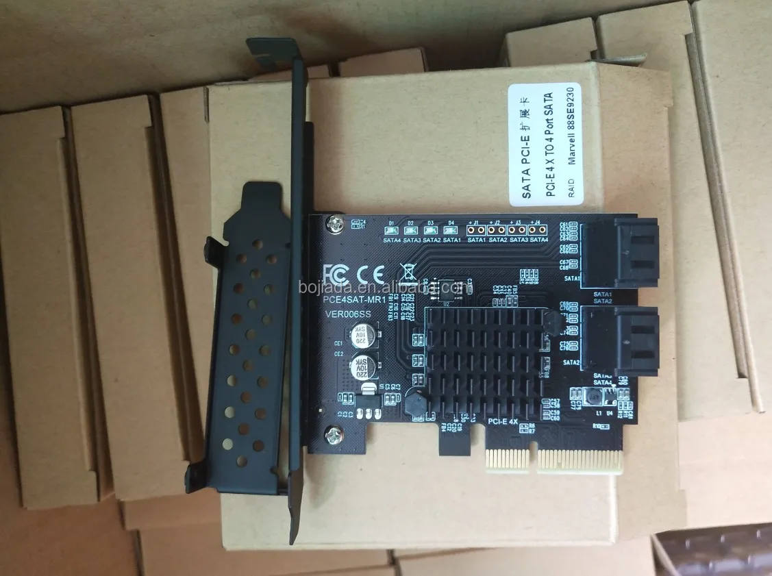 4 Ports SATA 3.0 RAID Card - Marvell 88SE9230 Performance