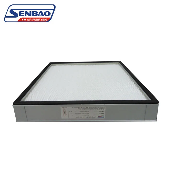 H14 Glassfiber Hepa Filter