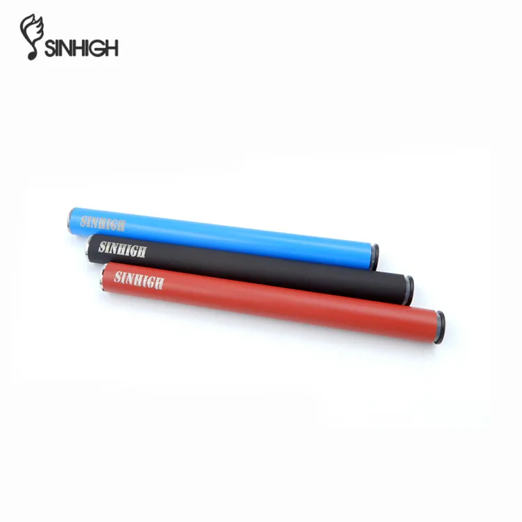 

2019 Latest Vape Pen Battery 0.5ml Cartridge Cbd Stainless Steel 280mah Battery With Dual Window, Silver/black etc