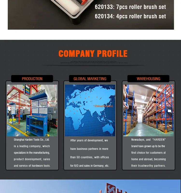 Factory Price Roller Painting Double Pattern 9 Inch Decorative Paint