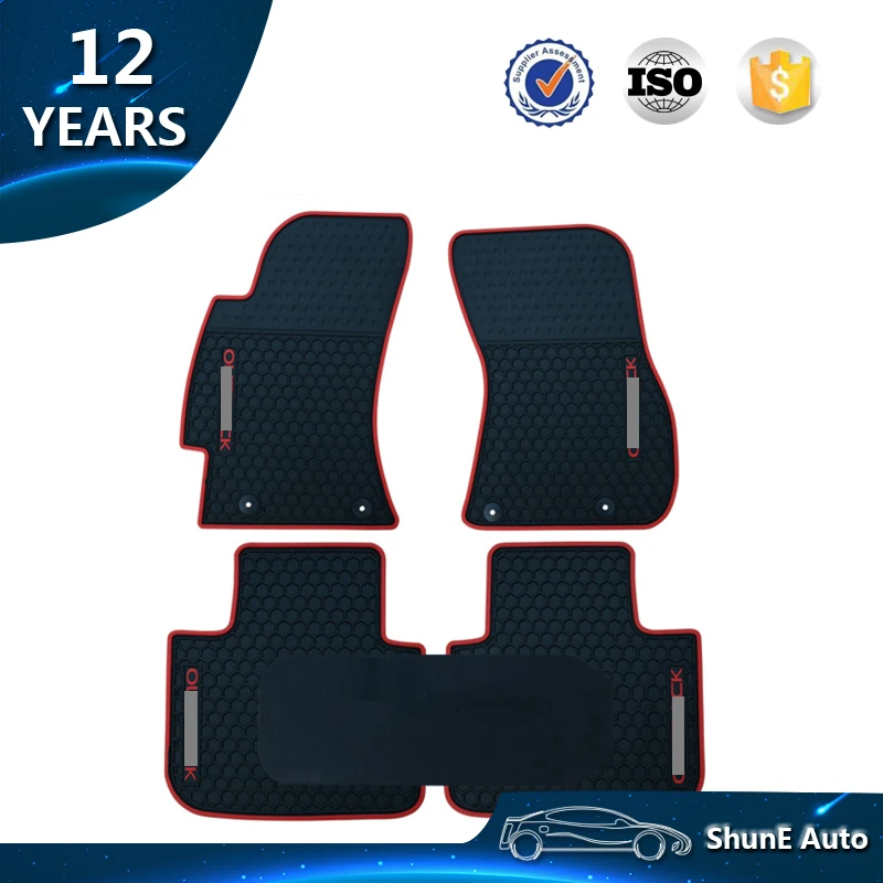 Full Set Waterproof Car Mats Nonslip Rubber Floor Mat For Subaru