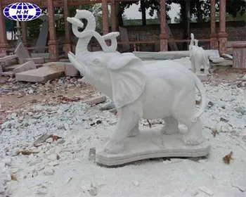 White Marble Elephant Garden Water Fountain Product On Alibaba