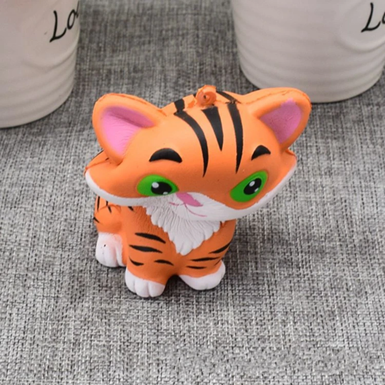 squishy tiger toy