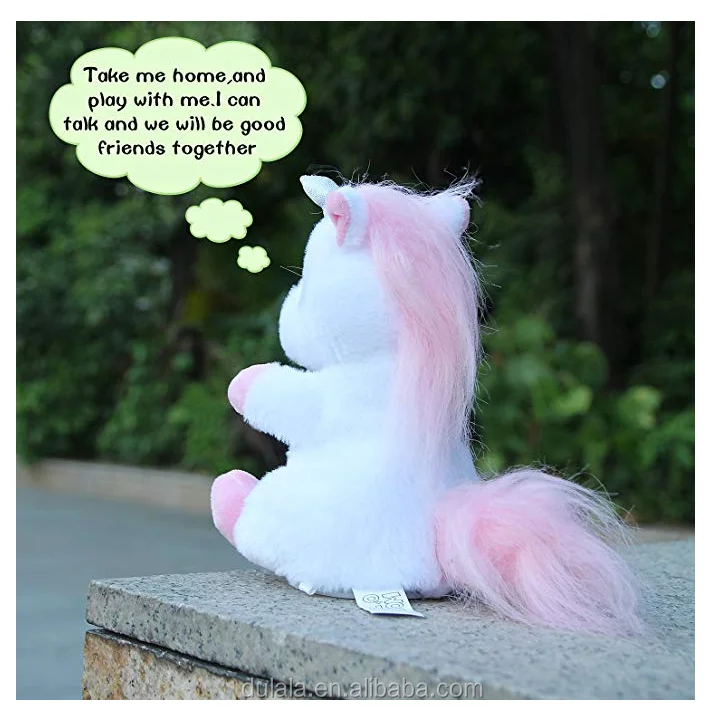 talk back pet unicorn
