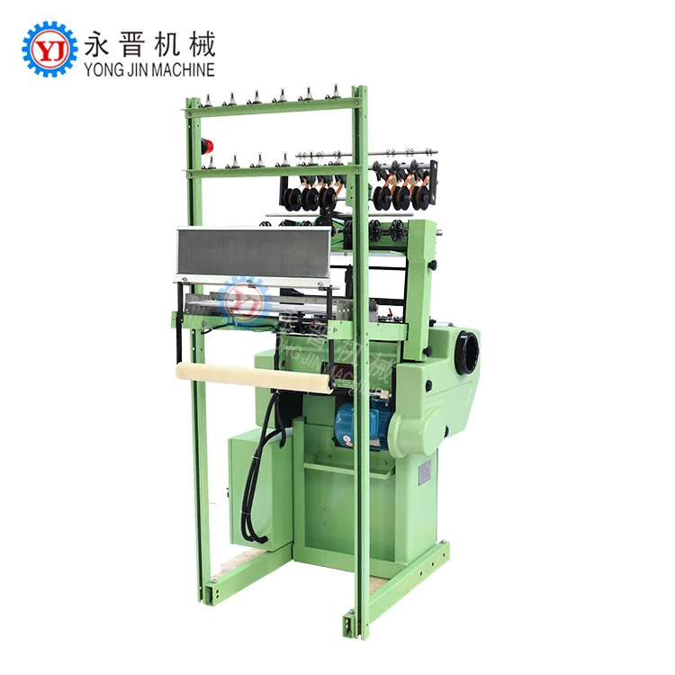 
High speed underwear elastic belt making equipment+nylon webbing strap machine 