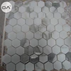 High Quality Wholesale carrara mixed white marble mosaic mosaics for wall art border