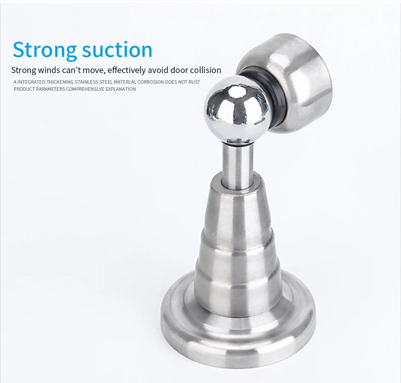 Good Quality Decorative Stainless Steel Hydraulic Door Stop Wholesale