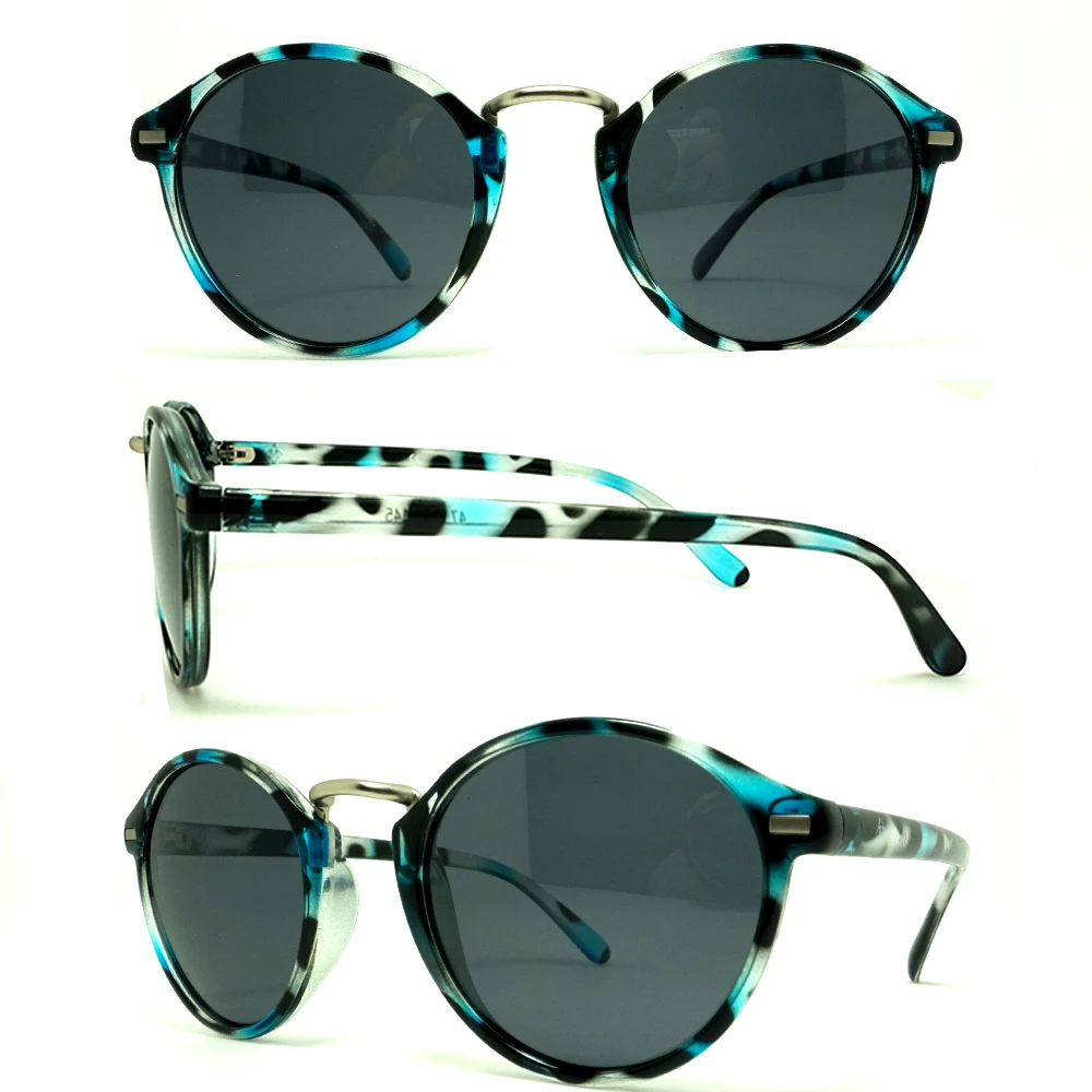 China Manufacturers Custom Round Vintage Sunglasses Men Retro Sunglass