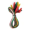 10 Pcs 50cm Lead Set Double-ended Alligator Clips Jumper Wire Mini Test Clips DIY Test Cable